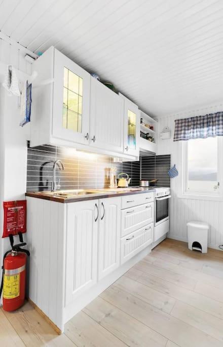 Cozy Cabin With A Great View Skamdal 外观 照片
